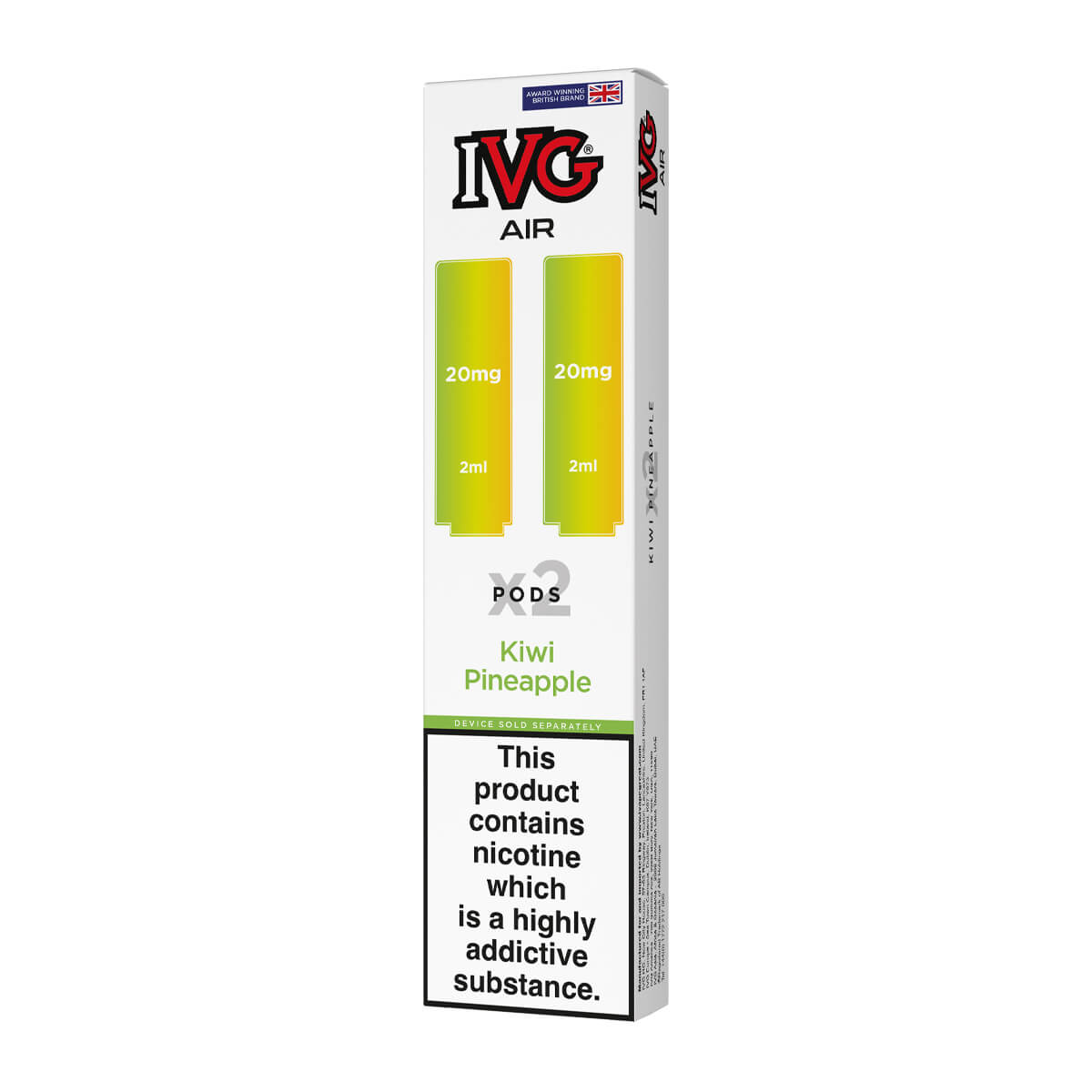 Kiwi Pineapple IVG Air Prefilled Pods