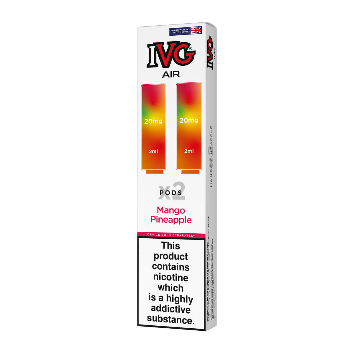 Mango Pineapple IVG Air Prefilled Pods