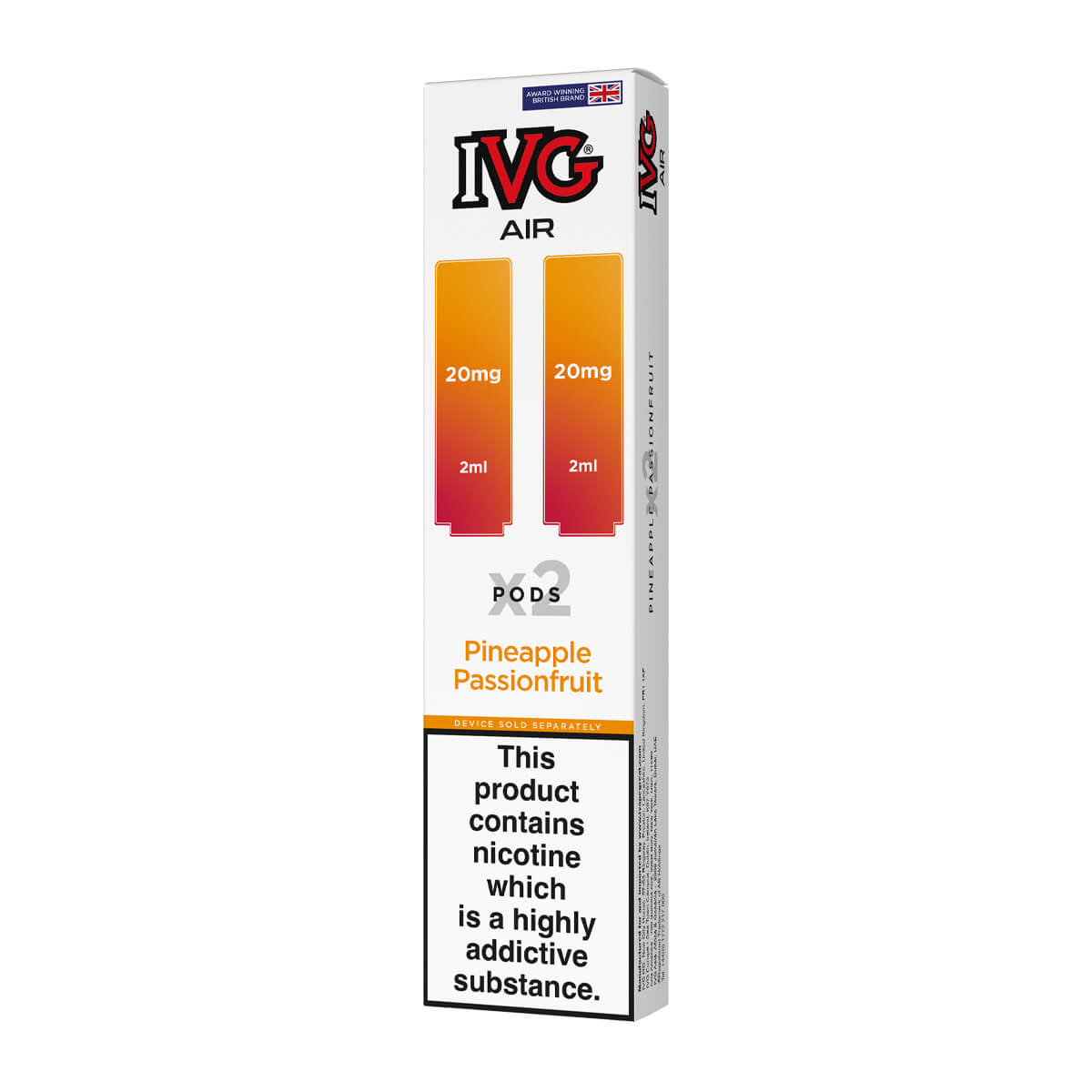 Pineapple Passionfruit IVG Air Prefilled Pods