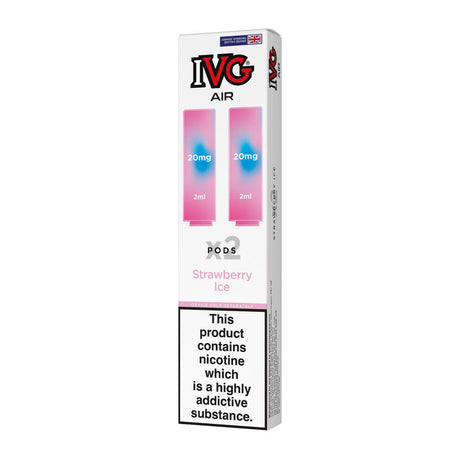 Strawberry Ice IVG Air Prefilled Pods
