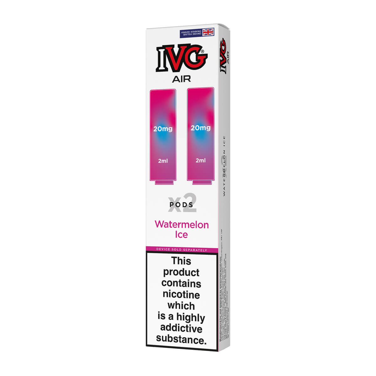 Watermelon Ice IVG Air Prefilled Pods