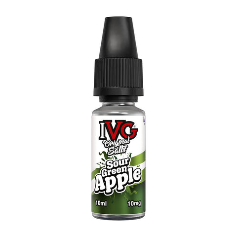 Sour Green Apple Nic Salt E-Liquid by IVG Original Salts