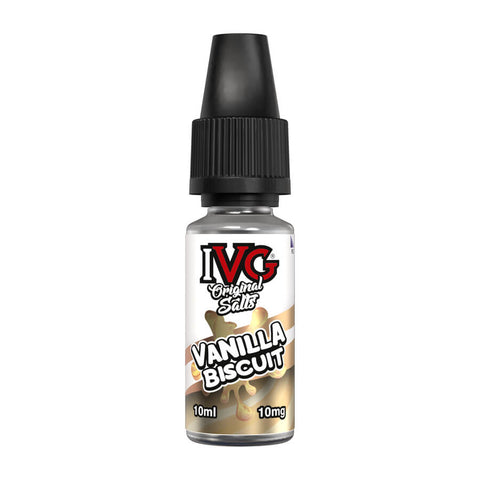 Vanilla Biscuit Nic Salt E-Liquid by IVG Original Salts