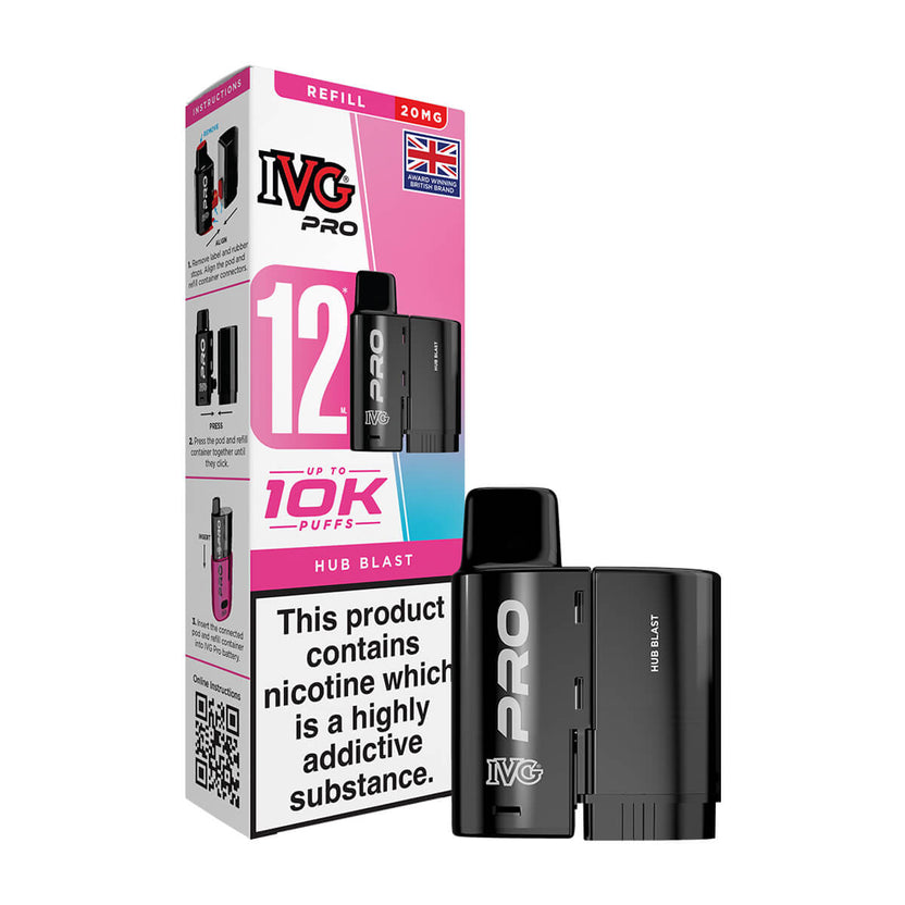 Hub Blast IVG Pro 12 Refill Pack