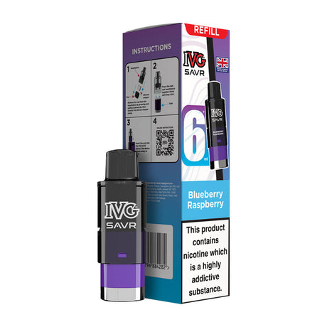IVG SAVR Prefilled Pod Blueberry Raspberry