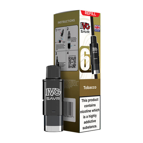 IVG SAVR Prefilled Pod Tobacco
