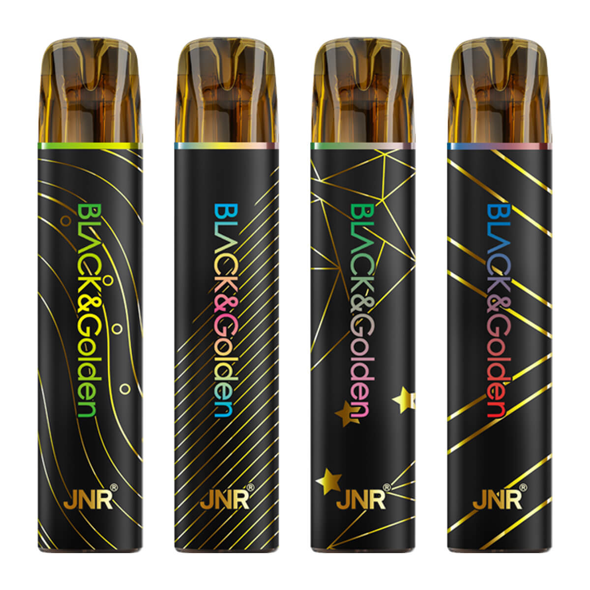 JNR Black & Golden Disposable Vape