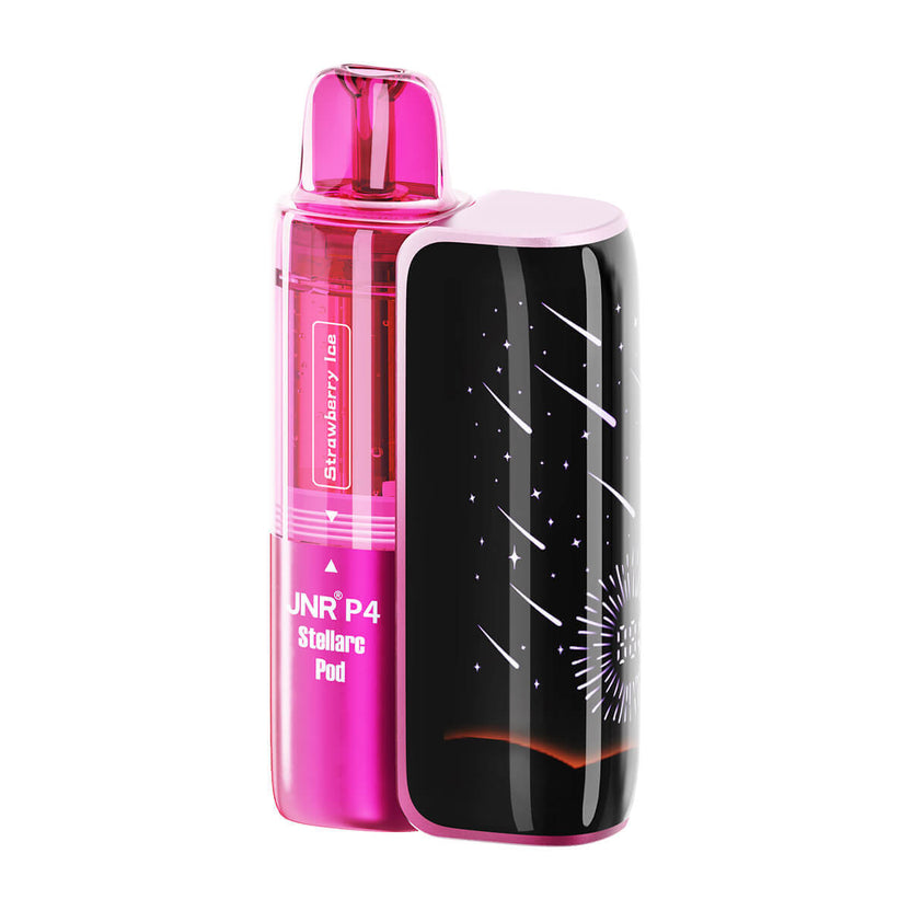 JNR P4 Stellar 100K Prefilled Pod Kit Strawberry Ice & Strawberry Watermelon Ice