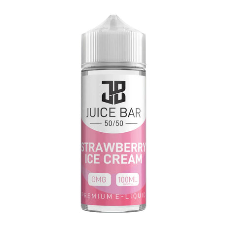 Strawberry Ice Cream 100ml Shortfill E-Liquid by Juice Bar