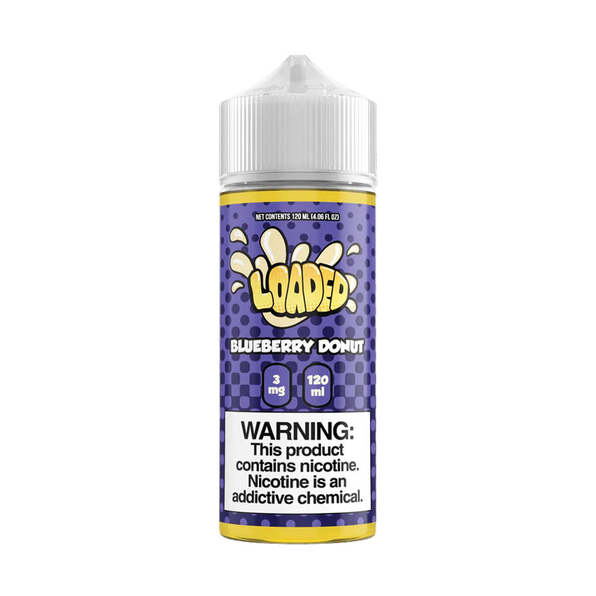 Blueberry Donut 100ml Shortfill E-Liquid By Loaded