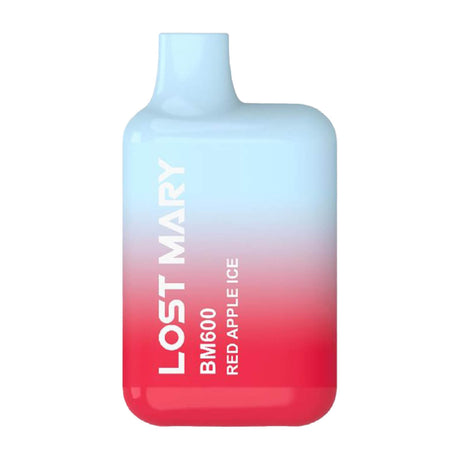 Lost Mary Vape BM600 Prefilled Pod Vape Kit Red Apple Ice