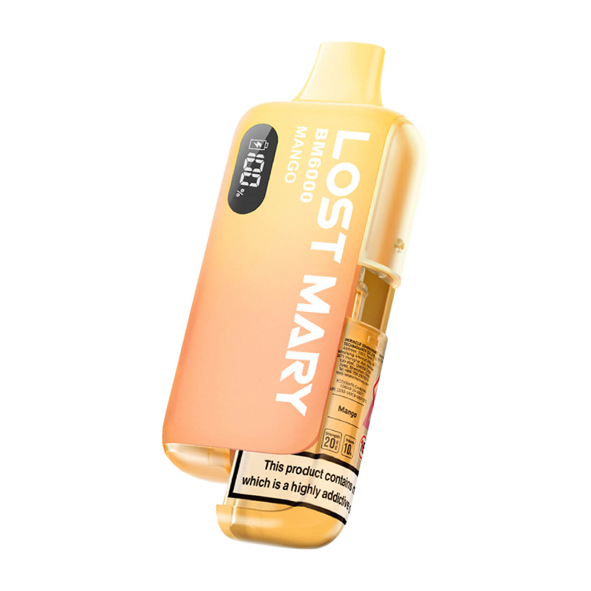 Mango Lost Mary BM6000 Disposable Vape | Vape 360 Uk