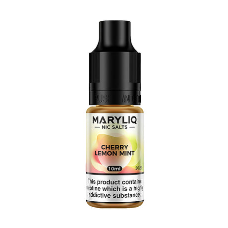 Lost Mary MaryLiq Nic Salt E-Liquid Cherry Lemon Mint