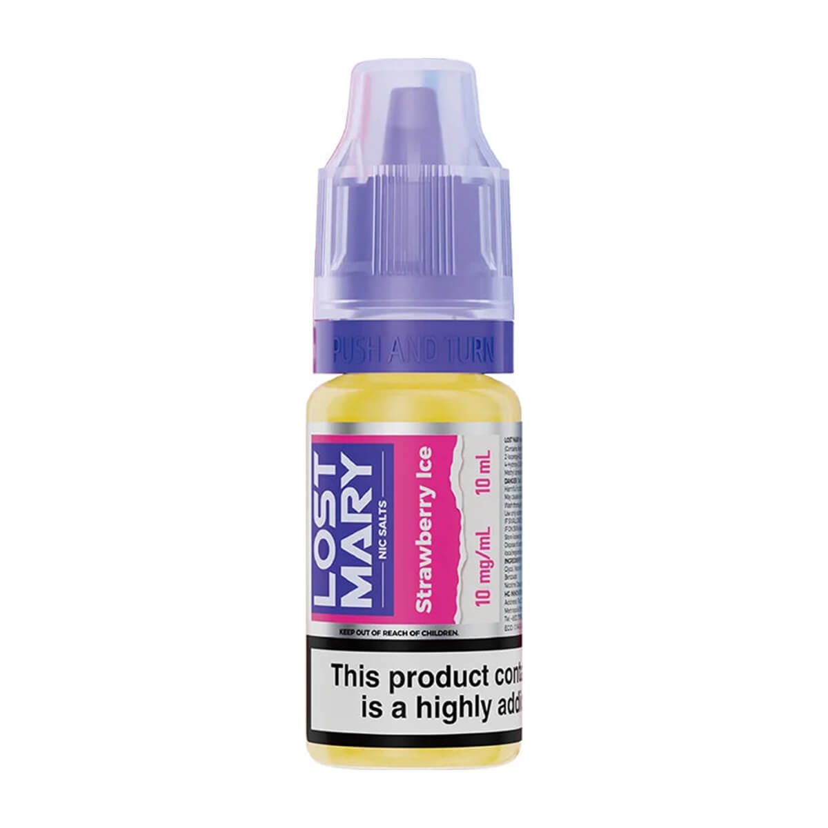 Strawberry Ice Lost Mary Nic Salt E-Liquid