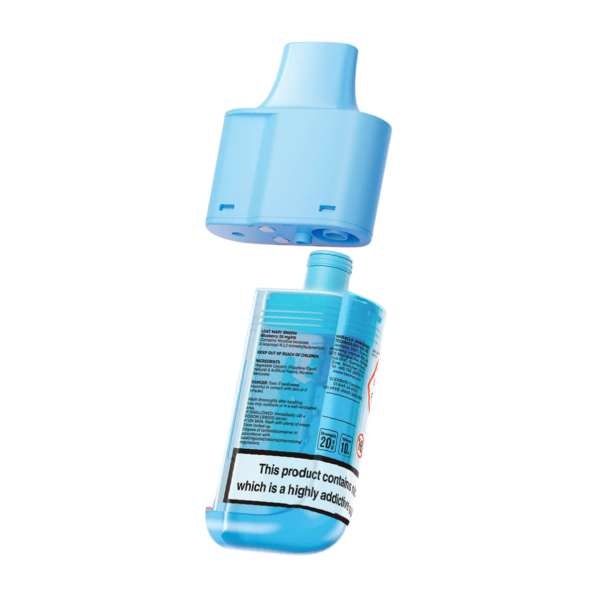Blueberry Lost Mary BM6000 Prefilled Pod + Refill – Vape 360 Uk