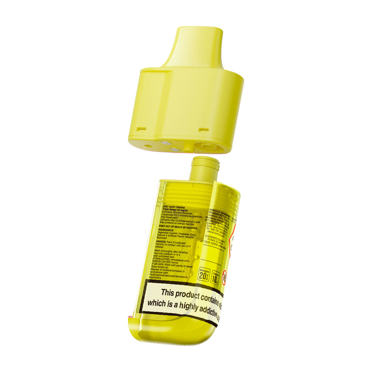Kiwi Passionfruit Guava Lost Mary BM6000 Prefilled Pod + Refill