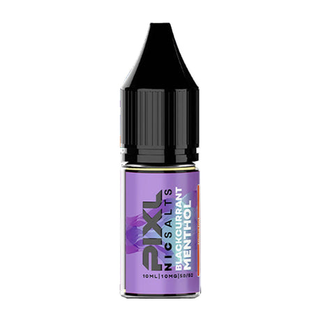 Blackcurrant Menthol Nic Salt E-Liquid by Pixl