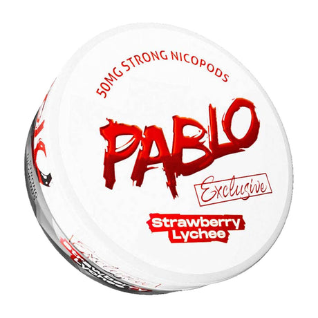 Strawberry Lychee Exclusive Nicotine Pouches by Pablo - 30mg