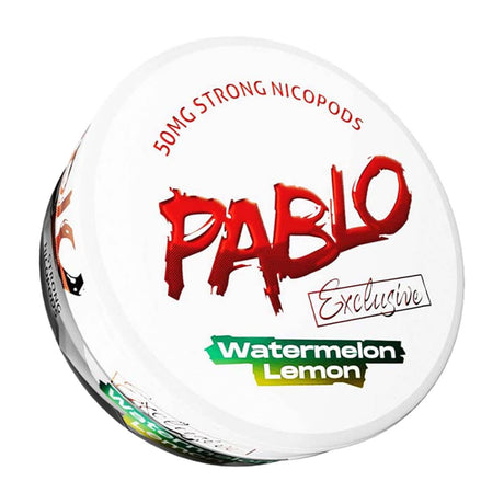 Watermelon Lemon Exclusive Nicotine Pouches by Pablo - 30mg