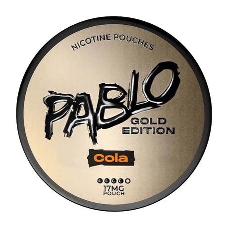 Cola Gold Edition Nicotine Pouches by Pablo - 17mg