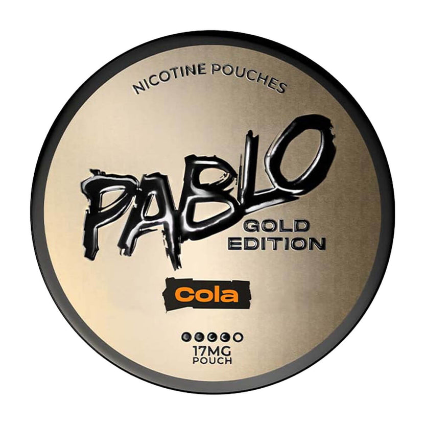 Cola Gold Edition Nicotine Pouches by Pablo - 17mg