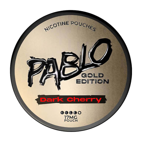 Dark Cherry Gold Edition Nicotine Pouches by Pablo - 17mg