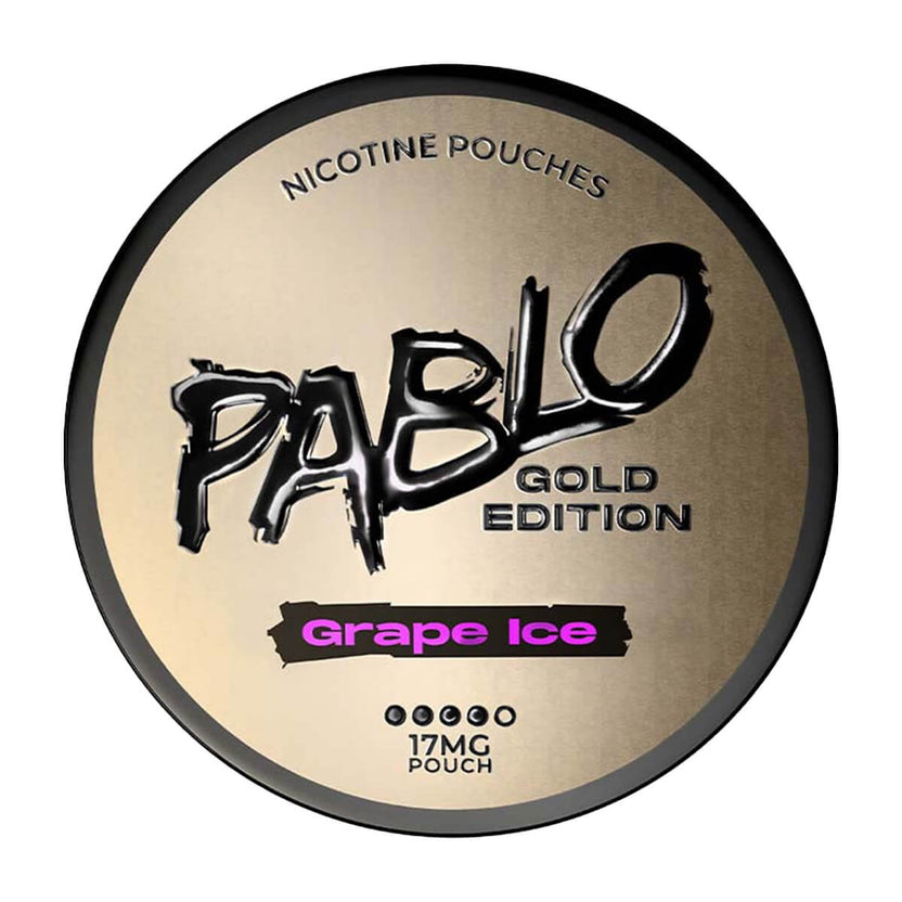 Grape Ice Gold Edition Nicotine Pouches by Pablo - 17mg