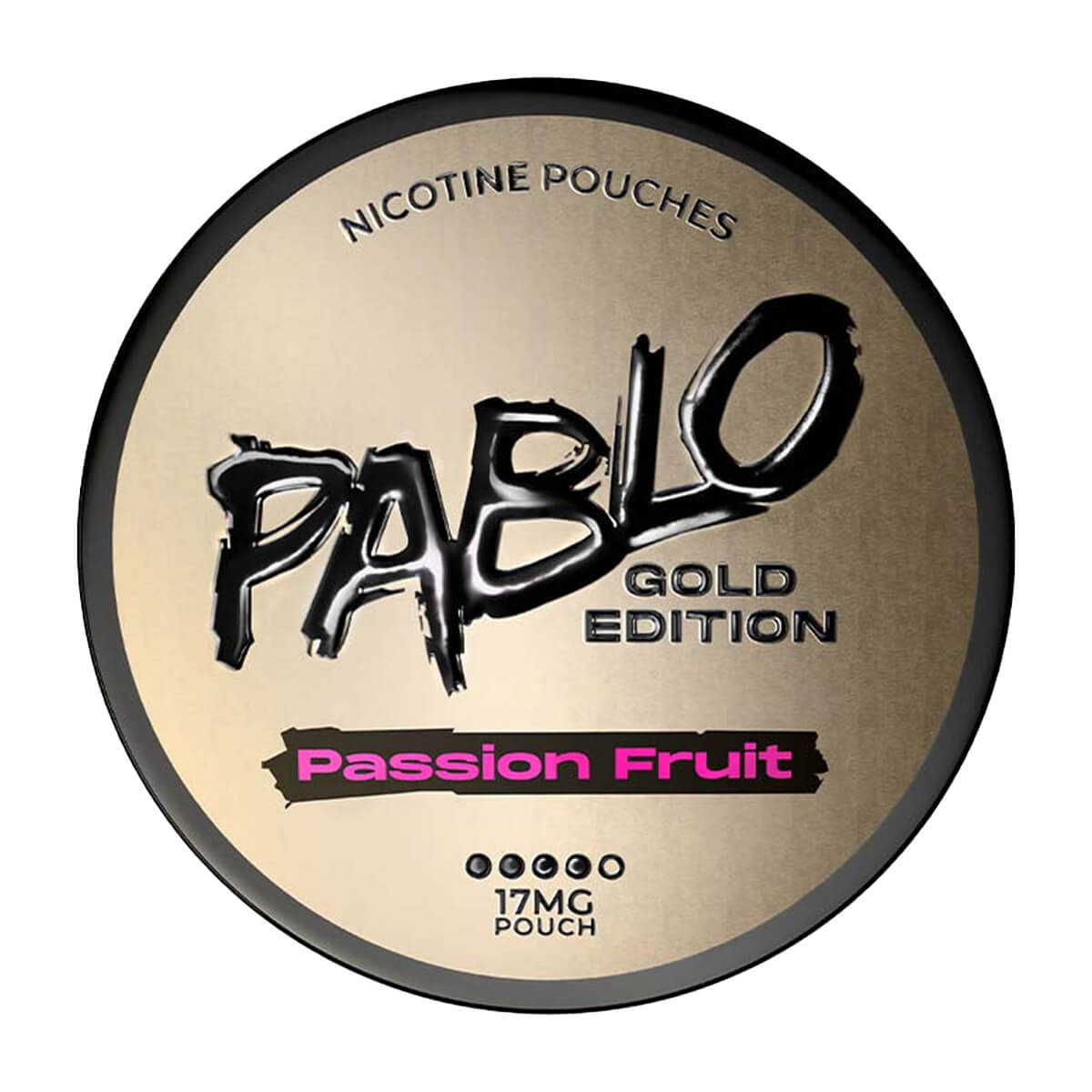 Passion Fruit Gold Edition Nicotine Pouches by Pablo - 17mg