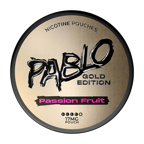 Passion Fruit Gold Edition Nicotine Pouches by Pablo - 17mg