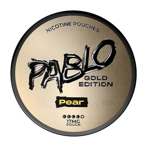 Pear Gold Edition Nicotine Pouches by Pablo - 17mg