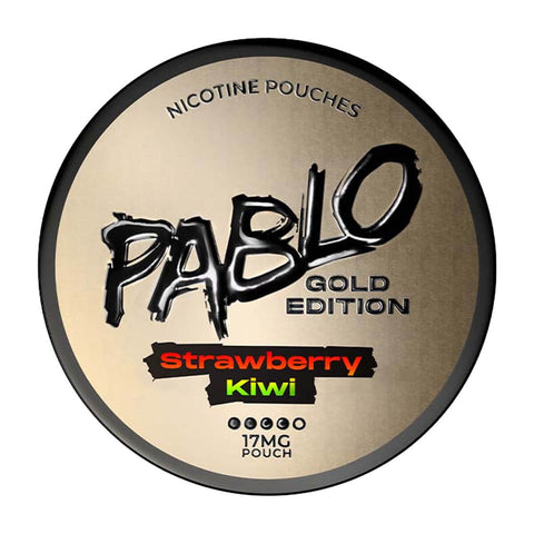 Strawberry Kiwi Gold Edition Nicotine Pouches by Pablo - 17mg