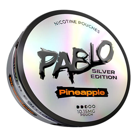 Pineapple Silver Edition Nicotine Pouches by Pablo - 10.15mg