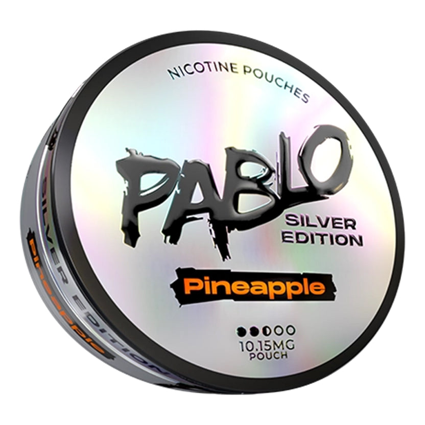 Pineapple Silver Edition Nicotine Pouches by Pablo - 10.15mg