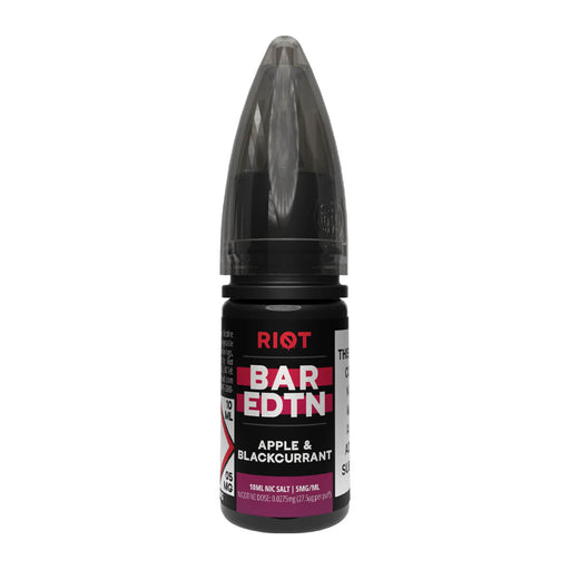 Apple Blackcurrant Nic Salt E-Liquid by Riot Bar EDTN