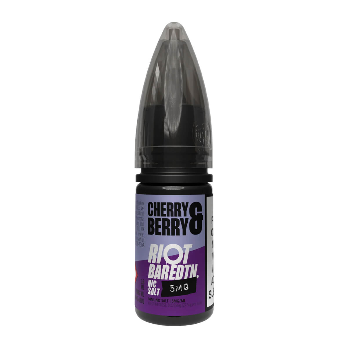 Cherry & Berry Nic Salt E-Liquid by Riot Bar EDTN