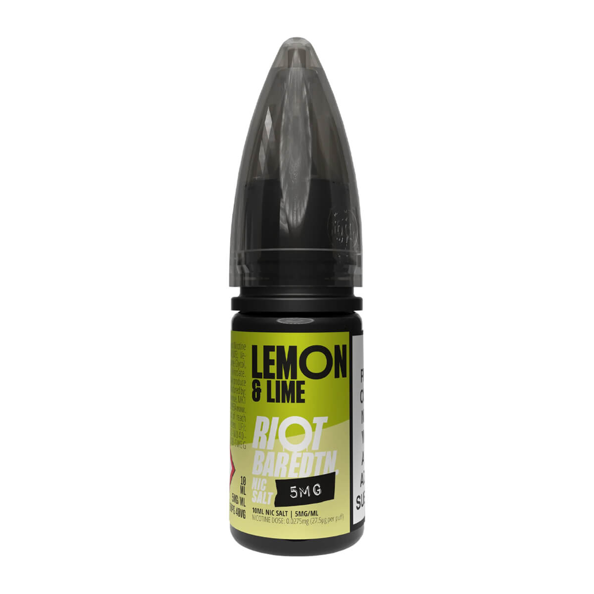 Lemon Lime Nic Salt E-Liquid by Riot Bar EDTN