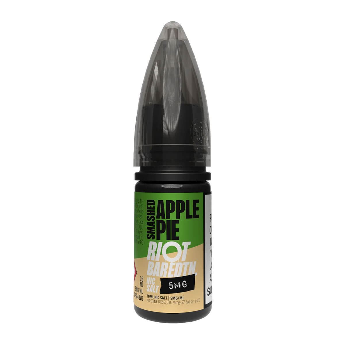 Smashed Apple Pie Nic Salt E-Liquid by Riot Bar EDTN