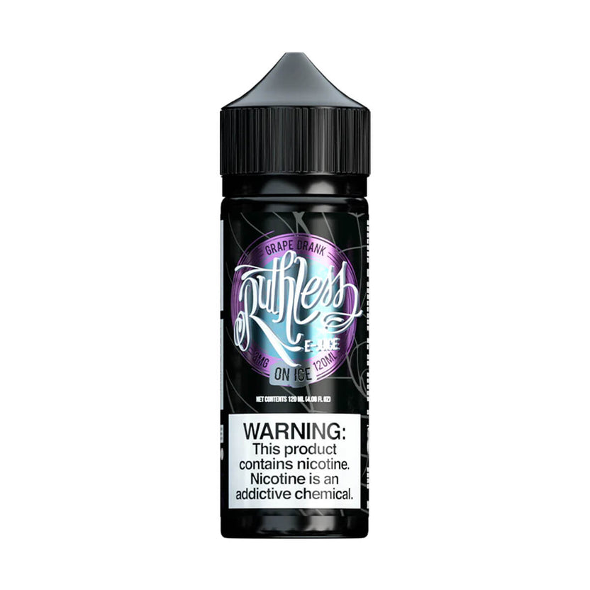Ruthless 100ml Shortfill E-Liquid Grape Drank On Ice