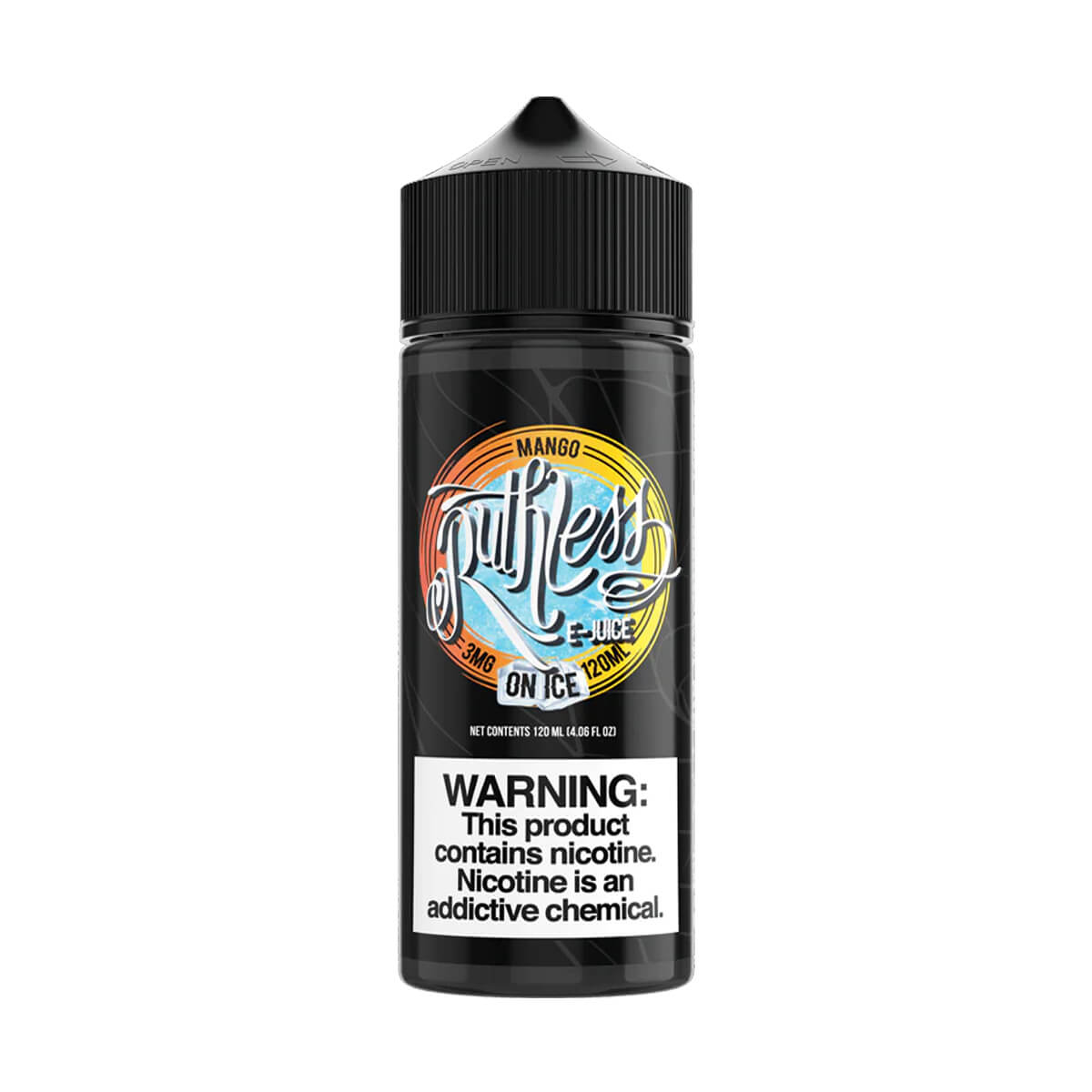 Ruthless 100ml Shortfill E-Liquid Mango On Ice