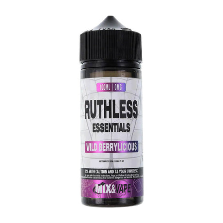 Wild Berrylicious 100ml Shortfill E-Liquid by Ruthless