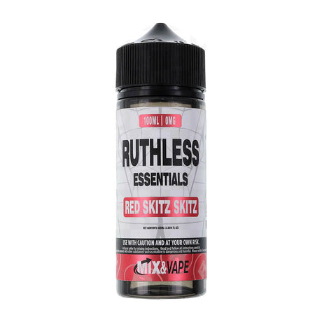 Red Skitz Skitz 100ml Shortfill E-Liquid by Ruthless