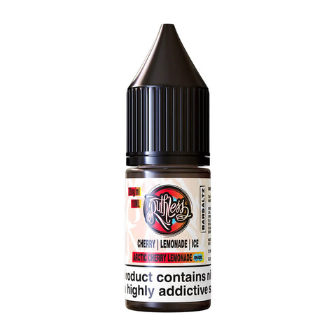 Arctic Cherry Lemonade On Ice Nic Salt E-Liquids by Ruthless Bar Saltz