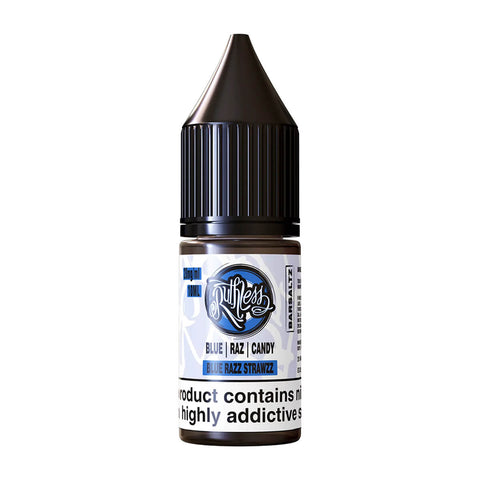 Blue Razz Strawzz On Ice Nic Salt E-Liquids by Ruthless Bar Saltz
