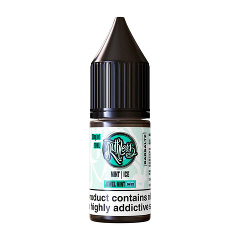 Jewel Mint On Ice Nic Salt E-Liquids by Ruthless Bar Saltz