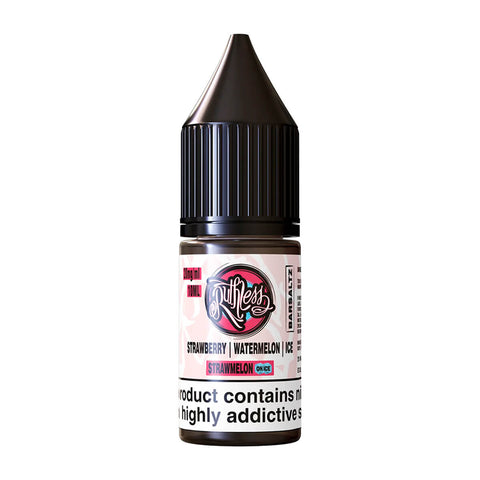 Strawmelon On Ice Nic Salt E-Liquids by Ruthless Bar Saltz