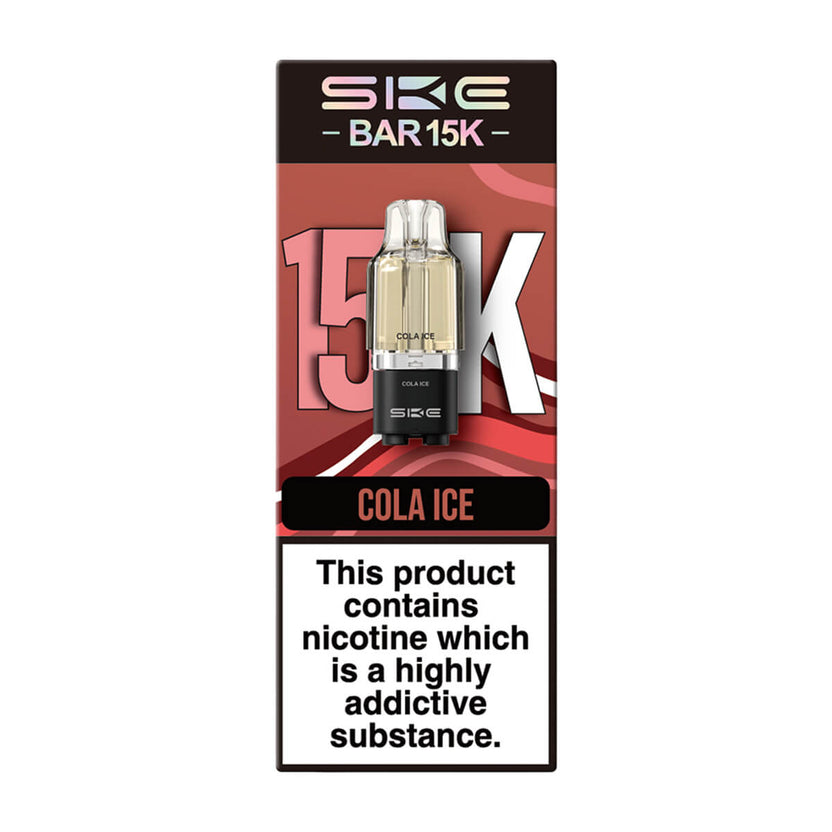 SKE Bar 15K Prefilled Pod + Refill Tank - Cola Ice