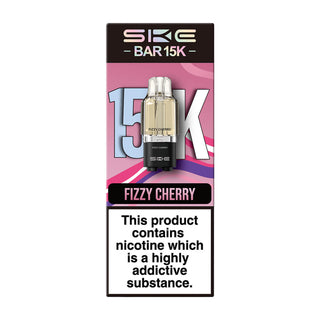 SKE Bar 15K Prefilled Pod + Refill Tank - Fizzy Cherry