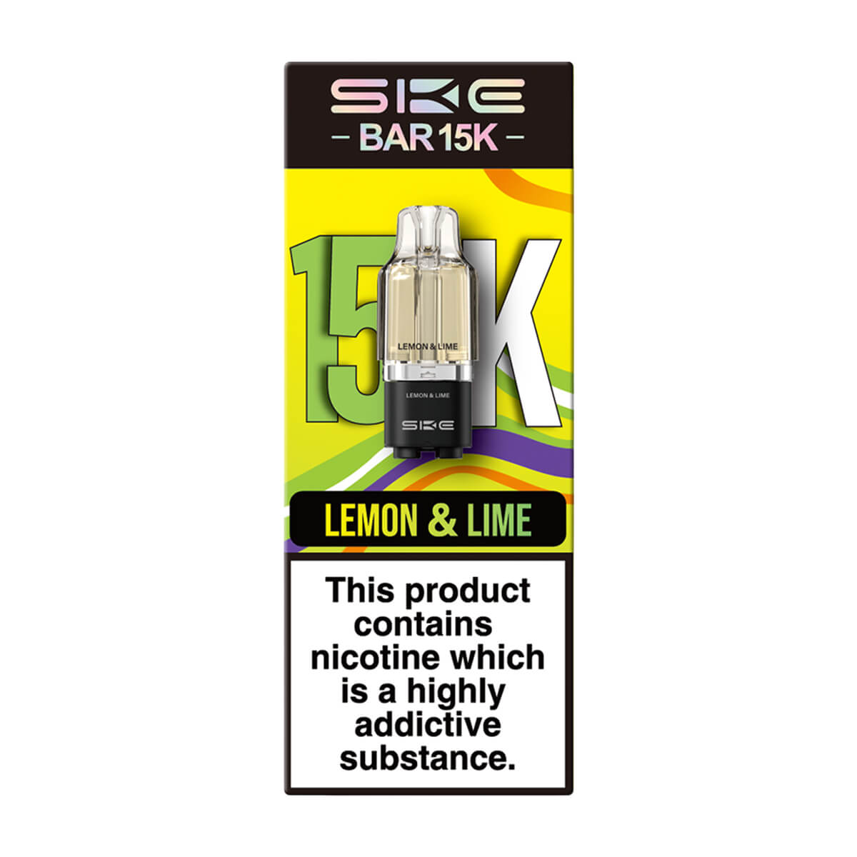SKE Bar 15K Prefilled Pod + Refill Tank