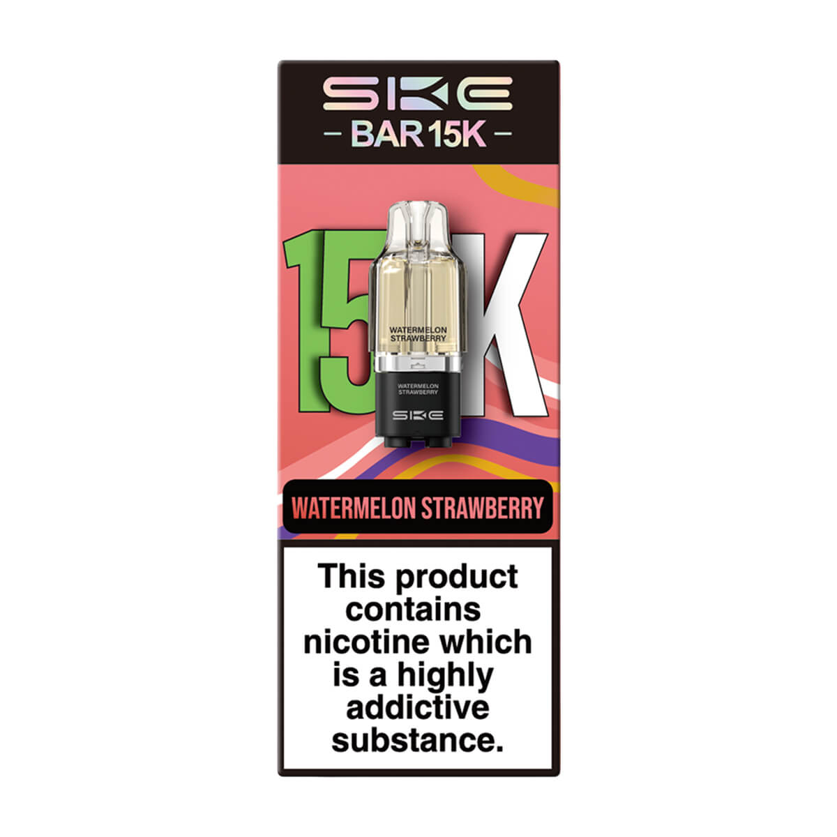 SKE Bar 15K Prefilled Pod + Refill Tank