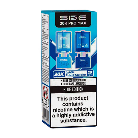 Blue Edition SKE 30K Pro Max Prefilled Pod + Refill